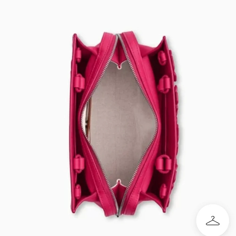 Coach Rogue 25 Dragonfruit with Tea Rose in Silver Rare NWOT Never Used - Picture 9 of 16